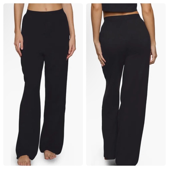 SKIMS Other - Skims Boyfriend Loose Pant Black Size Medium New With Tags
